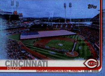 2019 Topps - Rainbow Foil #691 Great American Ball Park Front