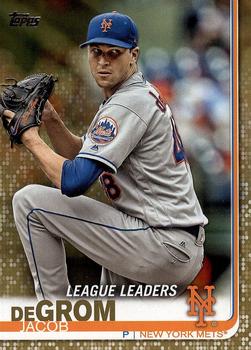 2019 Topps - Gold #19 Jacob deGrom Front
