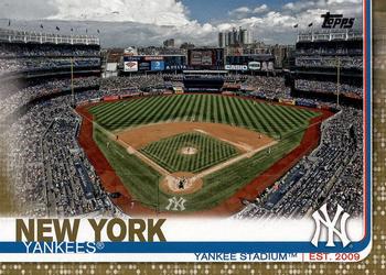 2019 Topps - Gold #47 Yankee Stadium Front