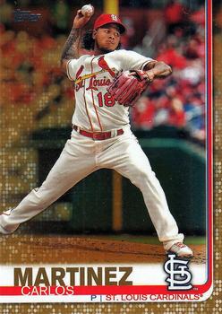2019 Topps - Gold #58 Carlos Martinez Front