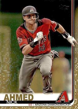 2019 Topps - Gold #68 Nick Ahmed Front