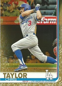 2019 Topps - Gold #72 Chris Taylor Front