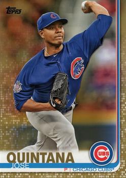 2019 Topps - Gold #105 Jose Quintana Front