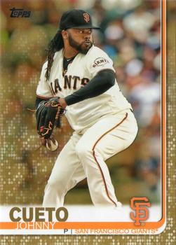 2019 Topps - Gold #154 Johnny Cueto Front