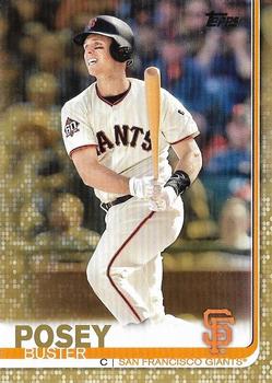 2019 Topps - Gold #157 Buster Posey Front