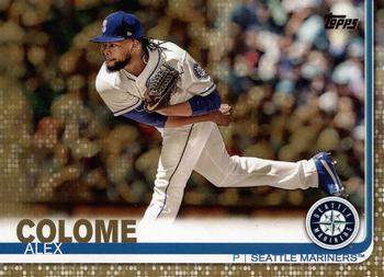 2019 Topps - Gold #220 Alex Colome Front