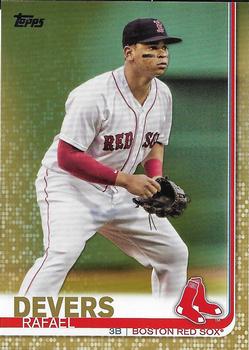 2019 Topps - Gold #228 Rafael Devers Front