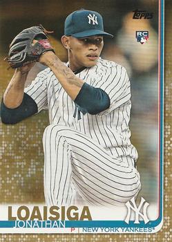 2019 Topps - Gold #243 Jonathan Loaisiga Front