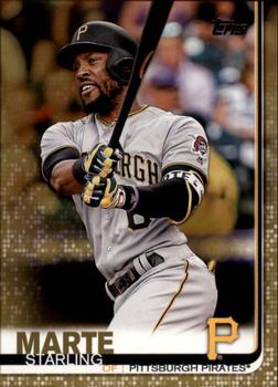 2019 Topps - Gold #253 Starling Marte Front