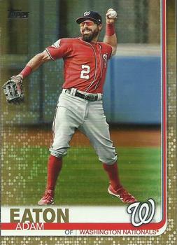 2019 Topps - Gold #316 Adam Eaton Front