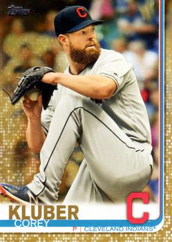 2019 Topps - Gold #336 Corey Kluber Front