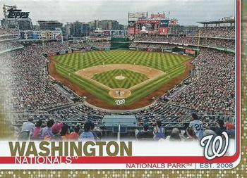 2019 Topps - Gold #341 Nationals Park Front