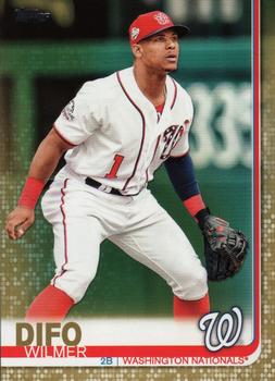 2019 Topps - Gold #342 Wilmer Difo Front