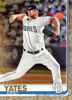 2019 Topps - Gold #347 Kirby Yates Front