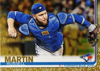 2019 Topps - Gold #348 Russell Martin Front