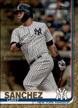 2019 Topps - Gold #353 Gary Sanchez Front
