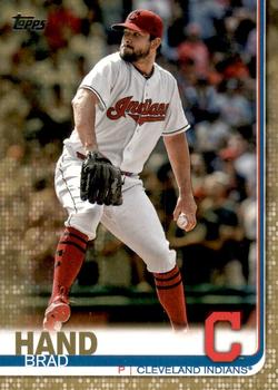 2019 Topps - Gold #368 Brad Hand Front
