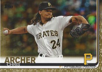 2019 Topps - Gold #380 Chris Archer Front