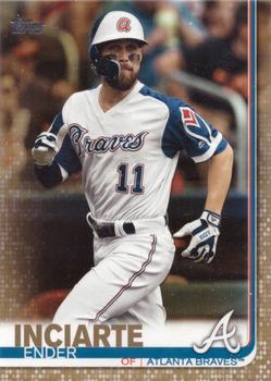 2019 Topps - Gold #385 Ender Inciarte Front