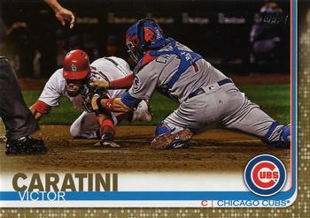2019 Topps - Gold #389 Victor Caratini Front