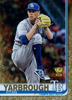 2019 Topps - Gold #432 Ryan Yarbrough Front