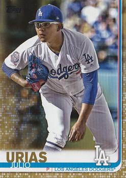 2019 Topps - Gold #519 Julio Urias Front