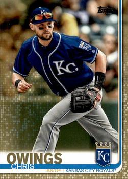 2019 Topps - Gold #548 Chris Owings Front