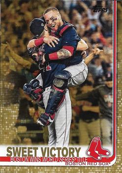 2019 Topps - Gold #549 Sweet Victory Front