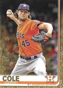 2019 Topps - Gold #572 Gerrit Cole Front