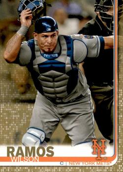 2019 Topps - Gold #591 Wilson Ramos Front