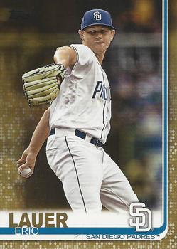 2019 Topps - Gold #592 Eric Lauer Front
