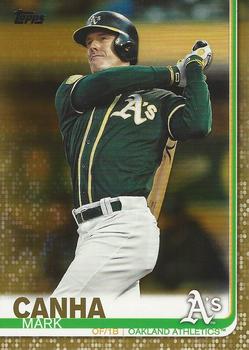 2019 Topps - Gold #612 Mark Canha Front