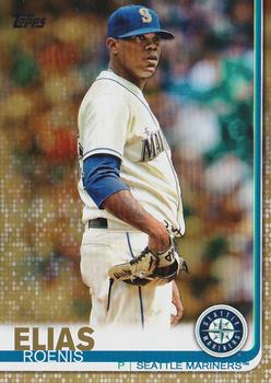 2019 Topps - Gold #628 Roenis Elias Front
