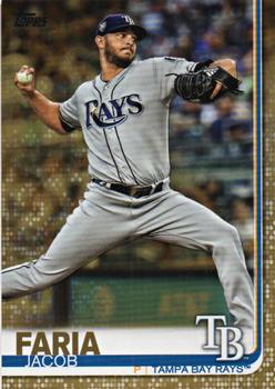 2019 Topps - Gold #656 Jacob Faria Front