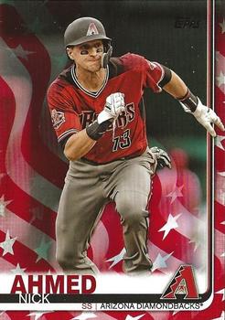2019 Topps - Independence Day #68 Nick Ahmed Front