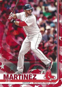 2019 Topps - Independence Day #77 J.D. Martinez Front