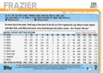 2019 Topps - Independence Day #205 Todd Frazier Back