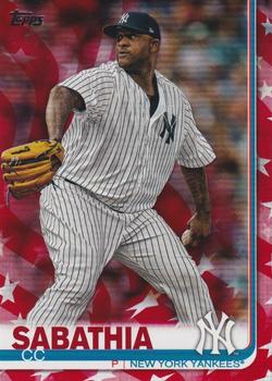 2019 Topps - Independence Day #486 CC Sabathia Front