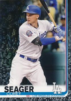 2019 Topps - Black #41 Corey Seager Front