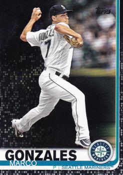 2019 Topps - Black #523 Marco Gonzales Front