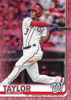 2019 Topps - Mother's Day Pink #101 Michael Taylor Front