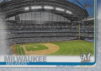 2019 Topps - Father's Day Blue #79 Miller Park Front