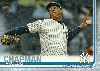 2019 Topps - Father's Day Blue #99 Aroldis Chapman Front