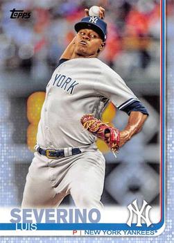 2019 Topps - Father's Day Blue #221 Luis Severino Front