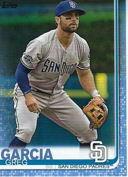 2019 Topps - Father's Day Blue #450 Greg Garcia Front