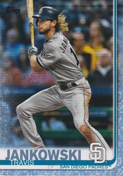 2019 Topps - Father's Day Blue #581 Travis Jankowski Front