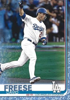 2019 Topps - Father's Day Blue #665 David Freese Front