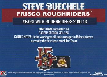 2018 Grandstand Frisco RoughRiders Dream Team #NNO Steve Buechele Back