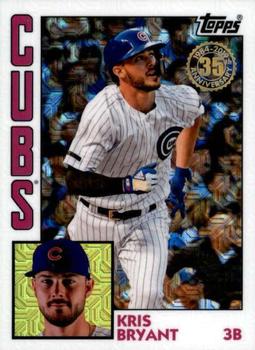 2019 Topps - 1984 Topps Baseball 35th Anniversary Chrome Silver Pack (Series One) #T84-8 Kris Bryant Front