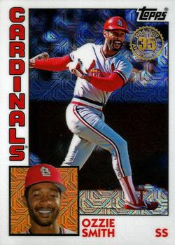 2019 Topps - 1984 Topps Baseball 35th Anniversary Chrome Silver Pack (Series One) #T84-48 Ozzie Smith Front